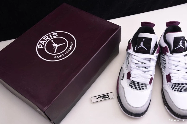 Rep TB JORDAN AIR 4 PSG SAINT-GERMAIN CZ5624-100 RETRO PARIS 0801